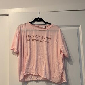 The Laundry Room Wine Pink Graphic Tee